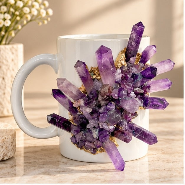 Ceramic Crystal Mugs