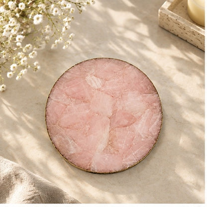 Rose Quartz Lazy Susan