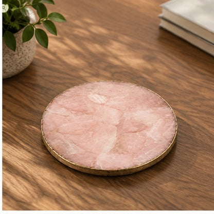Rose Quartz Lazy Susan