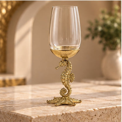 Seahorse Wine Glasses
