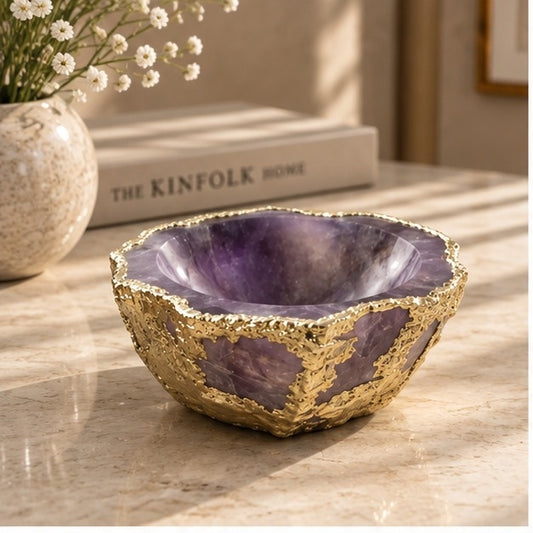 Rose Quartz Agate Bowl