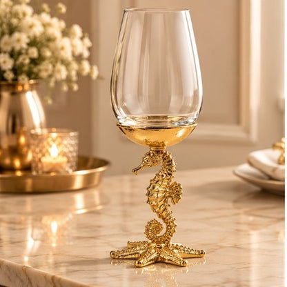 Seahorse Wine Glasses