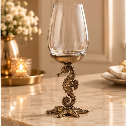 Seahorse Wine Glasses