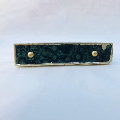 Set of 4 Kambaba Jasper Gemstone/Agate Handle Barbarella | Green