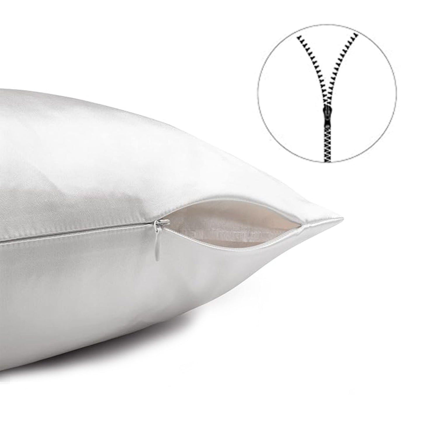 Set of 2 Pure Mulberry Silk Pillowcases | Luxury Pillowcases | Shop Now