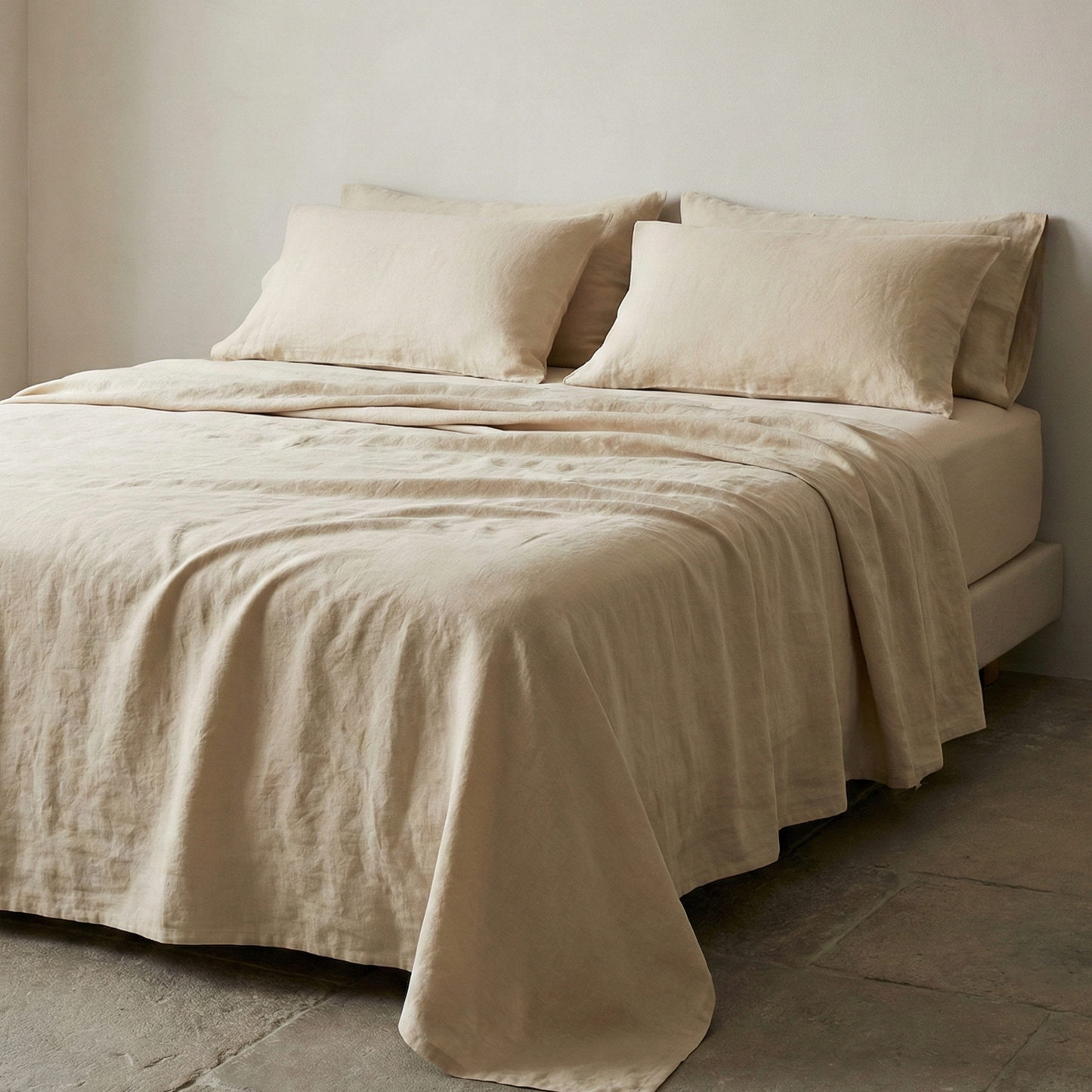 Linen Cotton Mix - Sheet set | 4 Piece Sheet Set