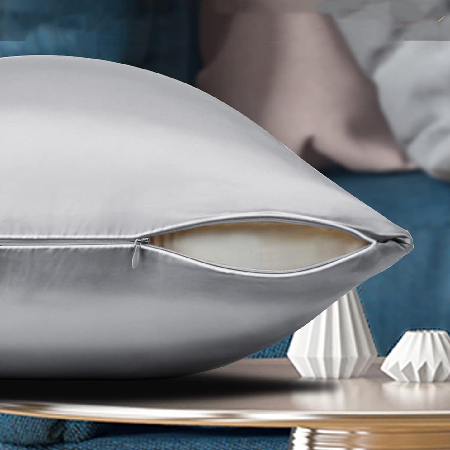 Set of 2 Pure Mulberry Silk Pillowcases | Luxury Pillowcases | Shop Now