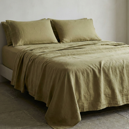 Pure Linen Sheet Sets - 100% Pure Linen | 4 Piece Sheet Set