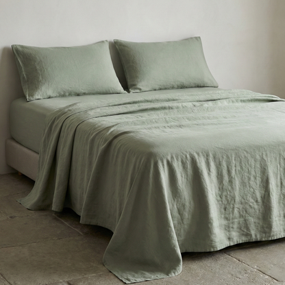 Pure Linen Sheet Sets - 100% Pure Linen | 4 Piece Sheet Set