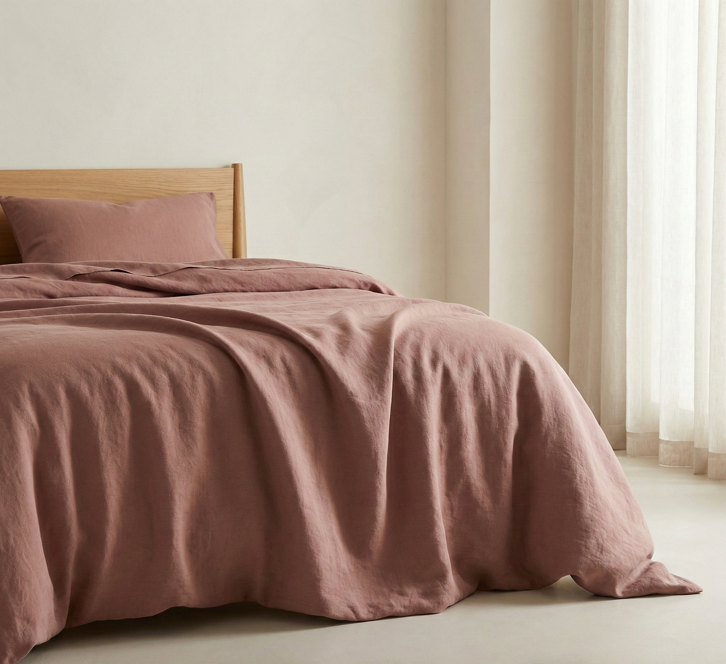 Pure Linen Duvet Cover Sets | 3 Piece Duvet Cover Set | Pre-washed | Ultra Soft | Luxury Bedding