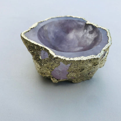 Rose Quartz Agate Nut/trinket/Jewellery Bowl