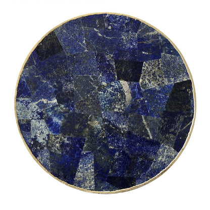Lapis Lazuli Round Coffee/Side Table