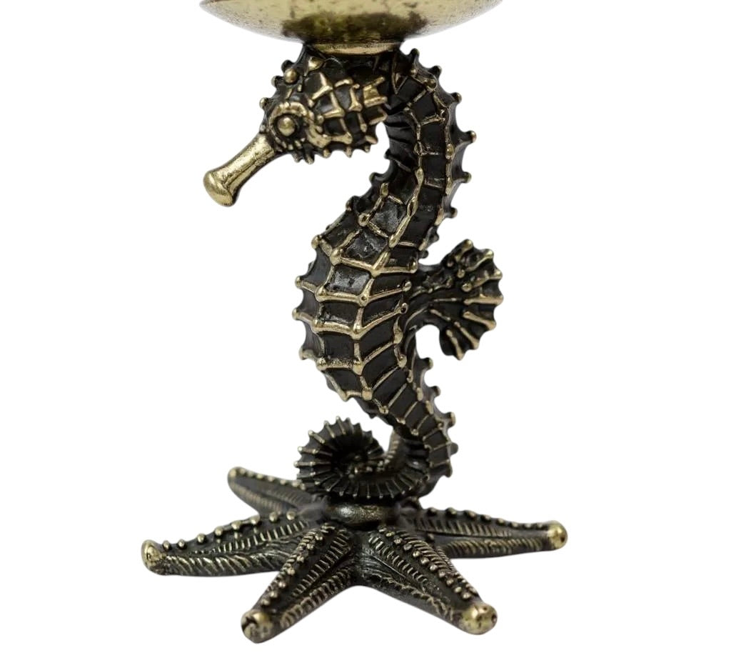 Seahorse Wine Glasses | Designer Statement Drinkware | Set of 2 / Set of 4