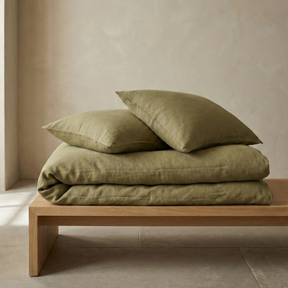 Pure Linen Duvet Cover Sets | 3 Piece Duvet Cover Set | Pre-washed | Ultra Soft | Luxury Bedding