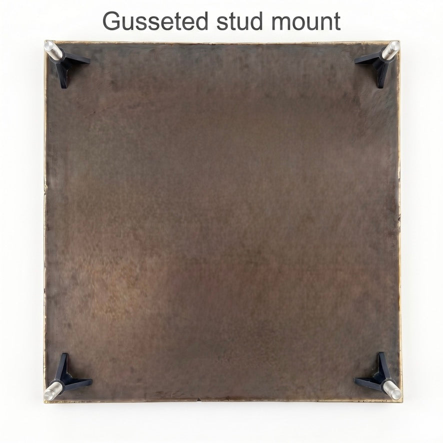 GPS Coordinates Plaque | Custom location keepsake in antique brass, India