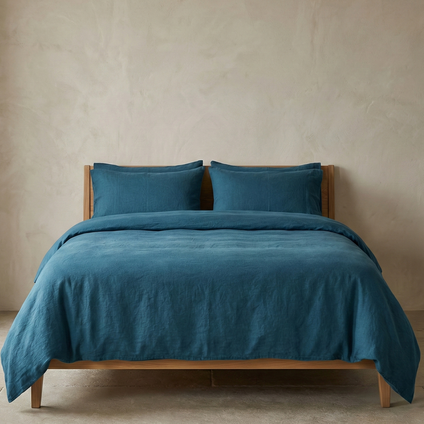 Pure Linen Duvet Cover Sets | 3 Piece Duvet Cover Set | Pre-washed | Ultra Soft | Luxury Bedding
