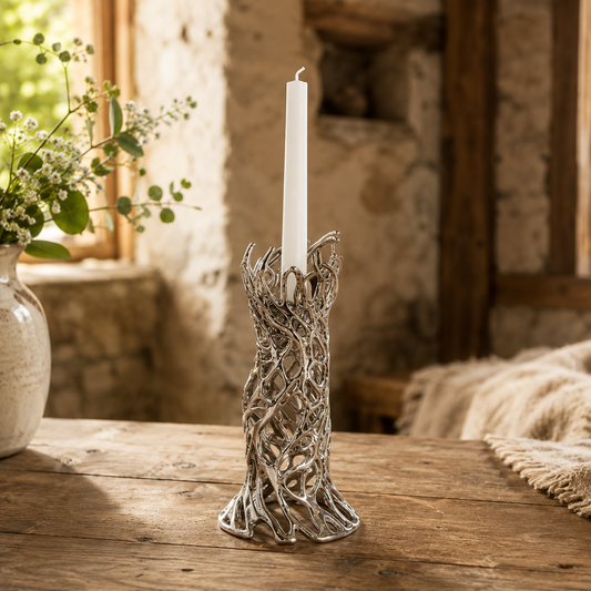 Roots Sculptural Taper Candle Holder