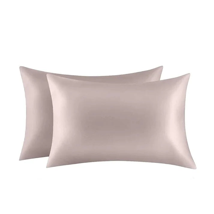 Set of 2 Pure Mulberry Silk Pillowcases