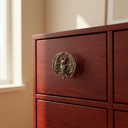 Antique Brass Bat Drawer Knobs
