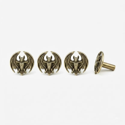 Antique Brass Bat Drawer Knobs