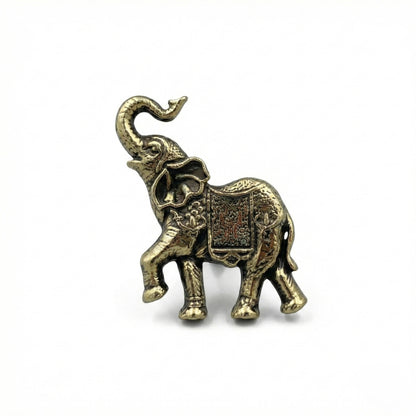 Antique Brass Elephant Drawer Knobs