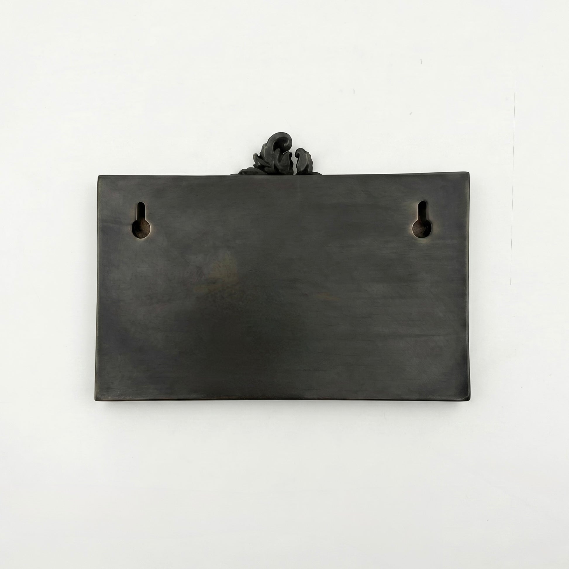 Family Name Plaque | Housewarming gift in antique brass