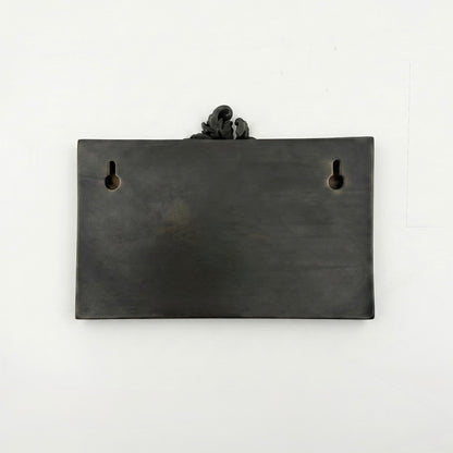 Family Name Plaque | Housewarming gift in antique brass