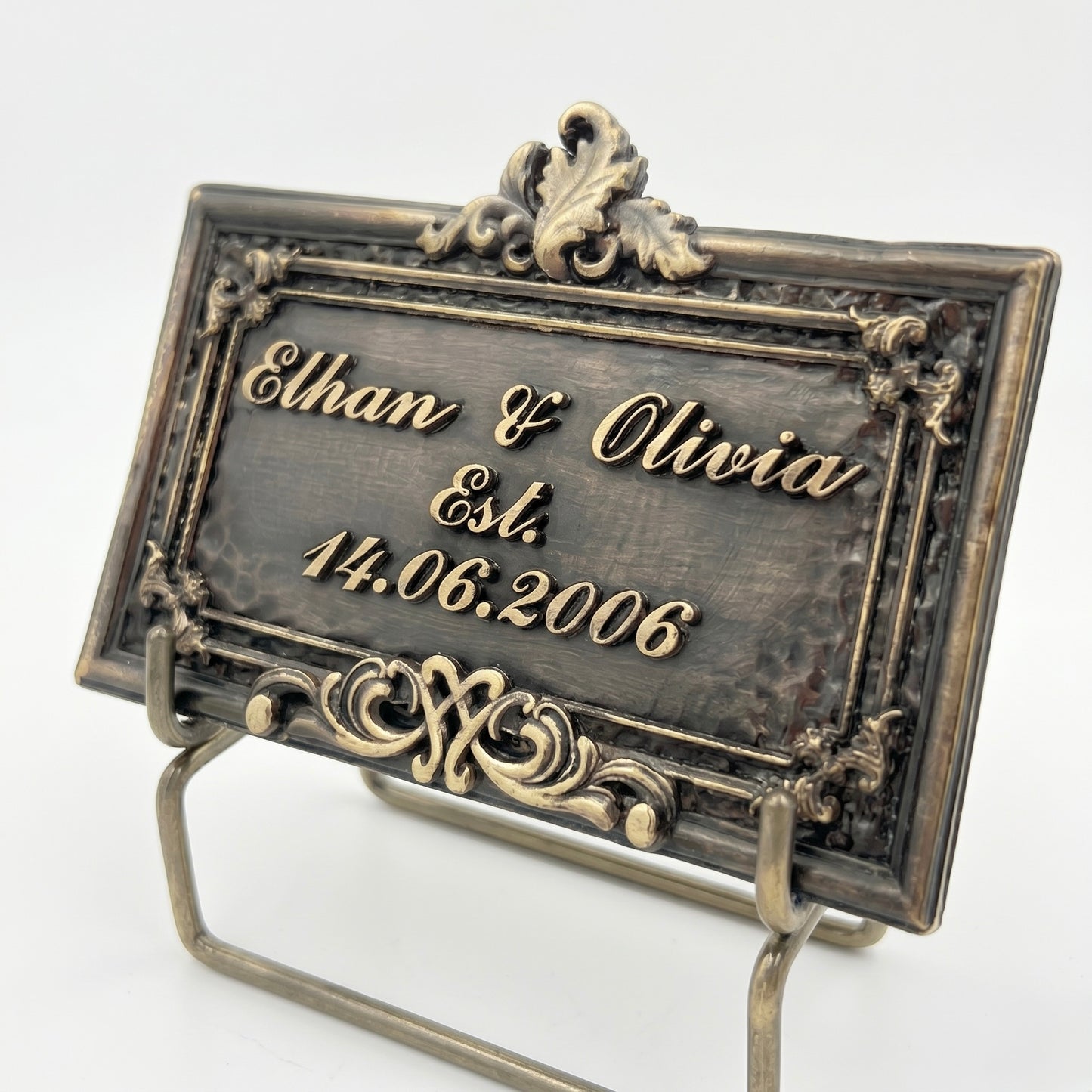 Wedding Plaque | Handcrafted wedding keepsake, India