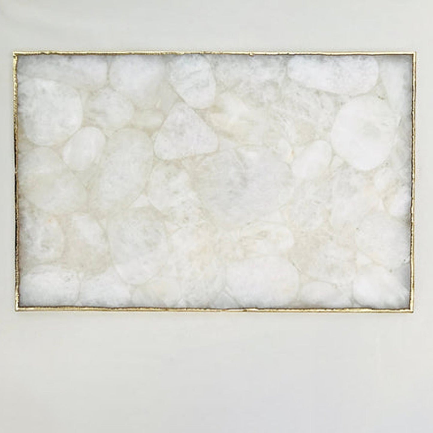 Large White Crystal Agate Cheese Platter/Tray/Personalised Momentos/Sign Boards