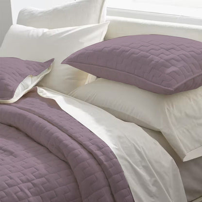 Diamond stitch - Pure Cotton Sateen Quilt Sets