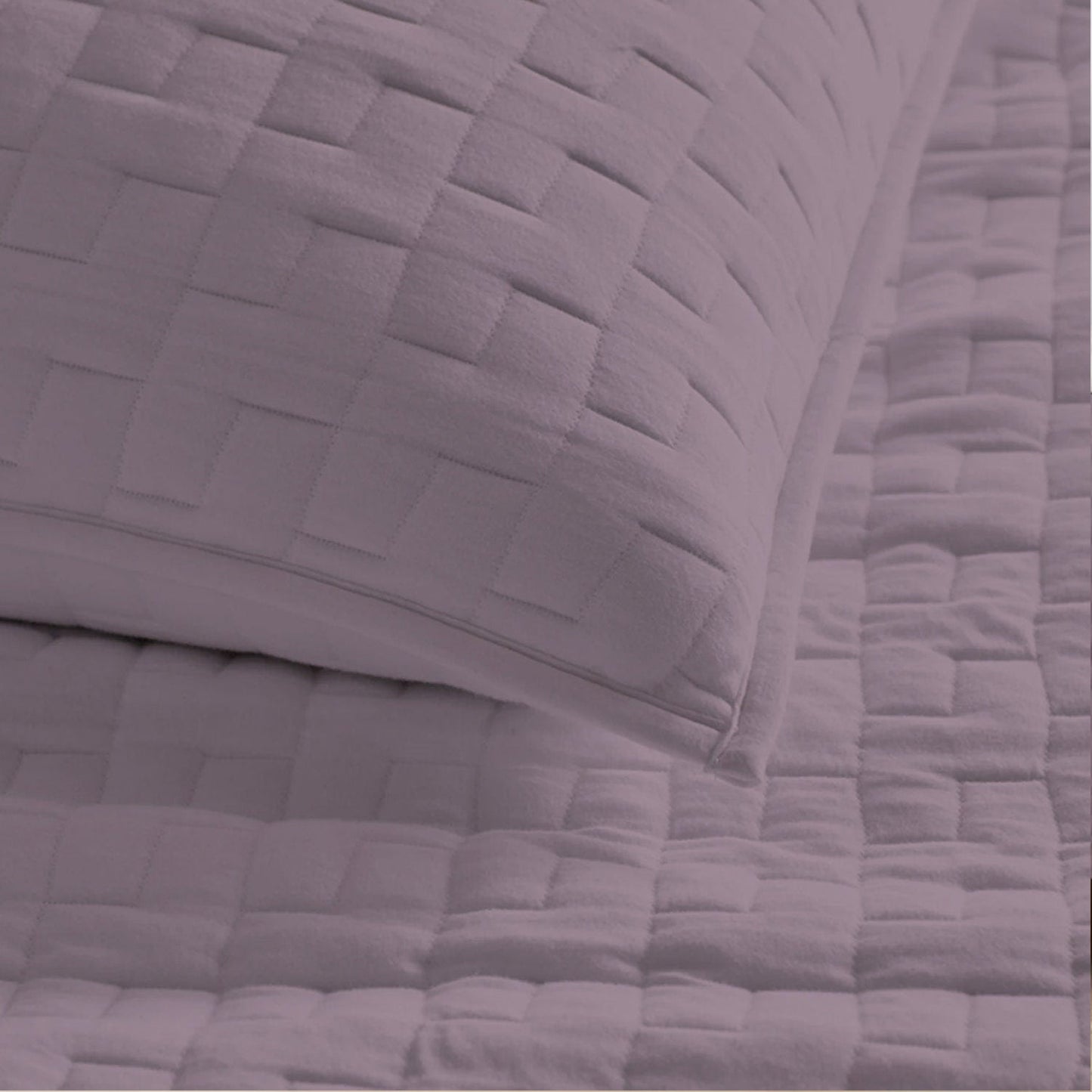 Diamond stitch - Pure Cotton Sateen Quilt Sets