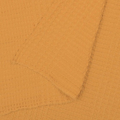 Linen Cotton - Waffle Weave Throw Blanket