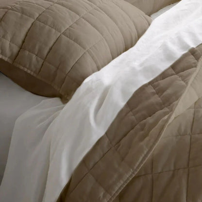 Box stitch - Pure Cotton Sateen Quilt Sets