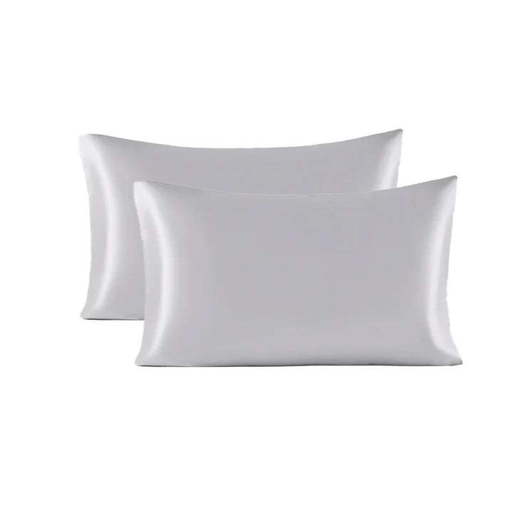 Set of 2 Pure Mulberry Silk Pillowcases
