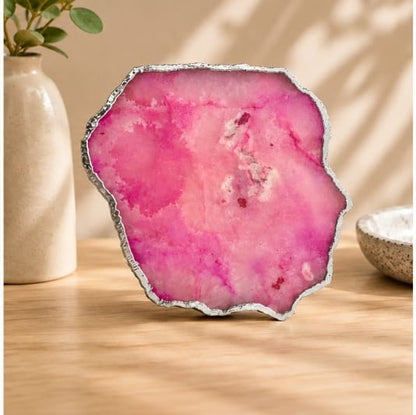 Pink Agate Cheese Platter