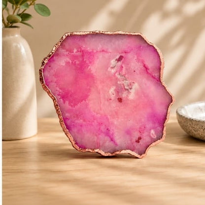 Pink Agate Cheese Platter
