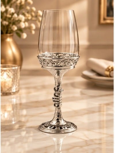 Personalised Wine Glass Set – The Script