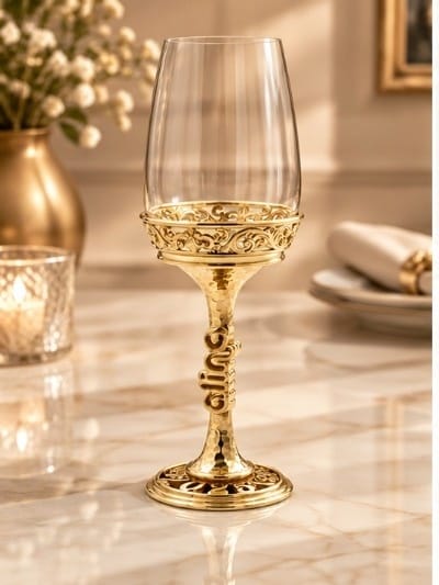 Personalised Wine Glass Set – The Script