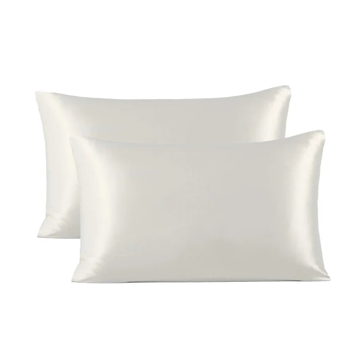 Set of 2 Pure Mulberry Silk Pillowcases