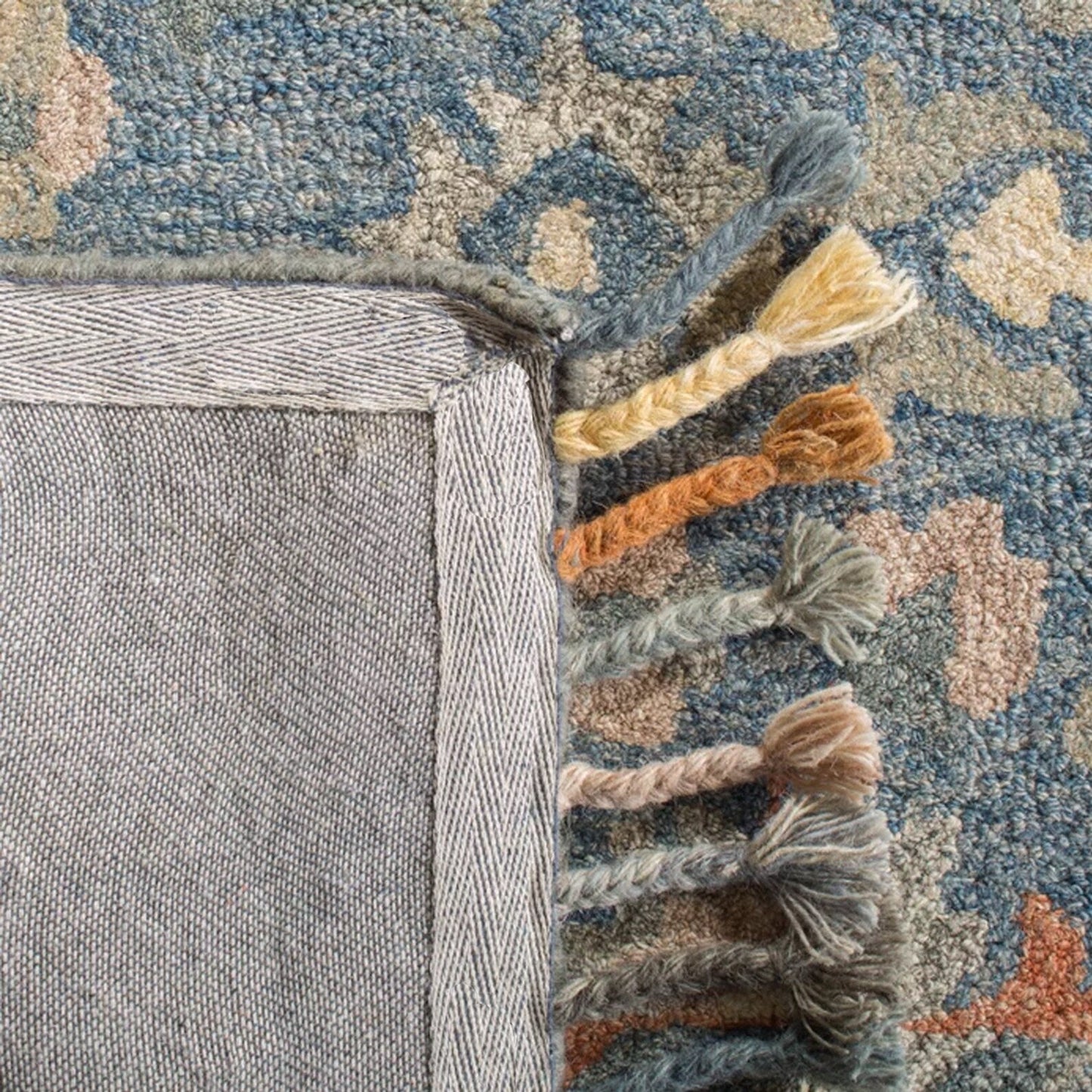 Bahar Multicolour Handcrafted Pure Wool Rug