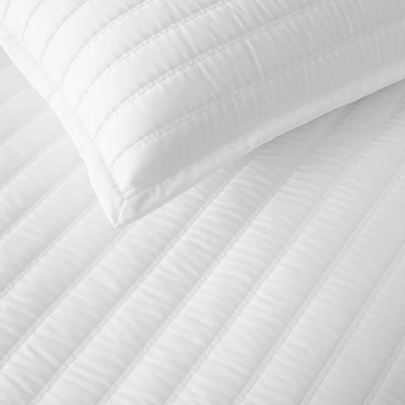 Channel stitch - Pure Linen Quilt Sets