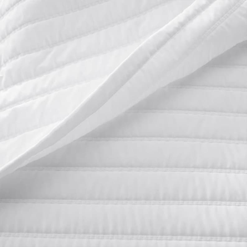 Channel stitch - Pure Linen Quilt Sets