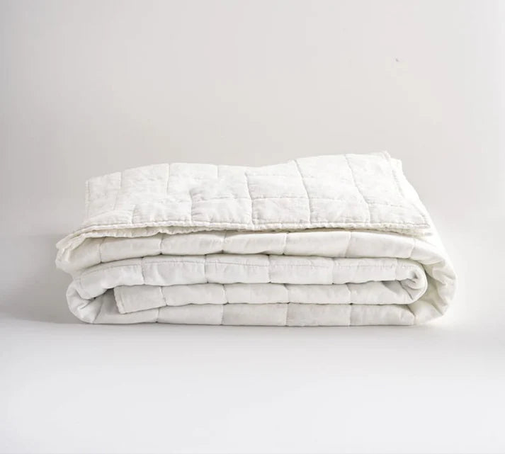 Box stitch - Pure Cotton Sateen Quilt Sets