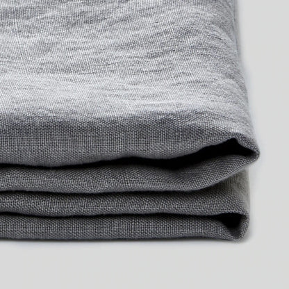 Light Grey - 100% Pure Linen | Linen Cotton Mix | 3 Piece Duvet Cover Set | 4 Piece Sheet Set | Handmade | Pre-washed | Soft