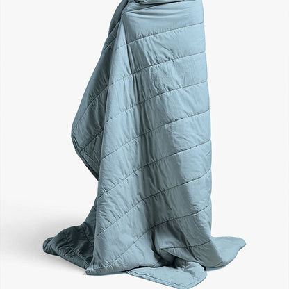 Broad Channel Stitch - Pure Linen Quilt Sets