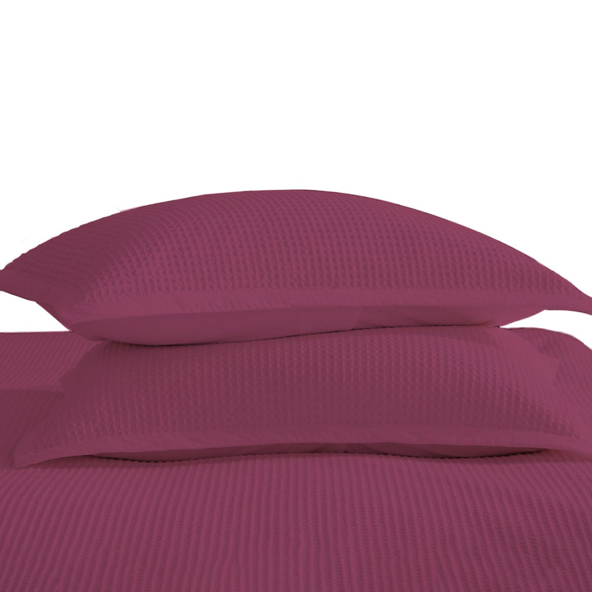 Waffle Weave Pure Cotton Duvet Cover Set | 100% Pure Cotton | 3 Piece Duvet Cover Set | Handmade