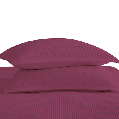 Waffle Weave Pure Cotton Duvet Cover Set | 100% Pure Cotton | 3 Piece Duvet Cover Set | Handmade
