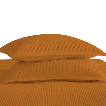 Waffle Weave Pure Linen Duvet Cover Sets | 3 Piece Duvet Cover Set | Handmade