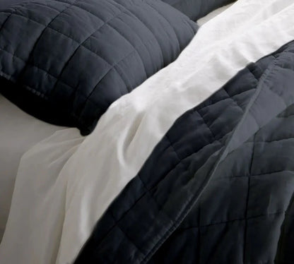 Box stitch - Pure Cotton Sateen Quilt Sets