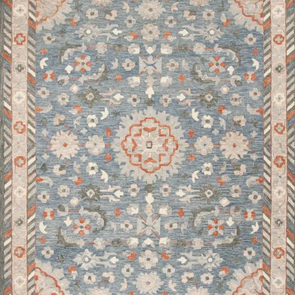 Bahar Multicolour Handcrafted Pure Wool Rug